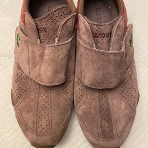 SOLD - Lacoste Women’s sneakers in Light Aube felt